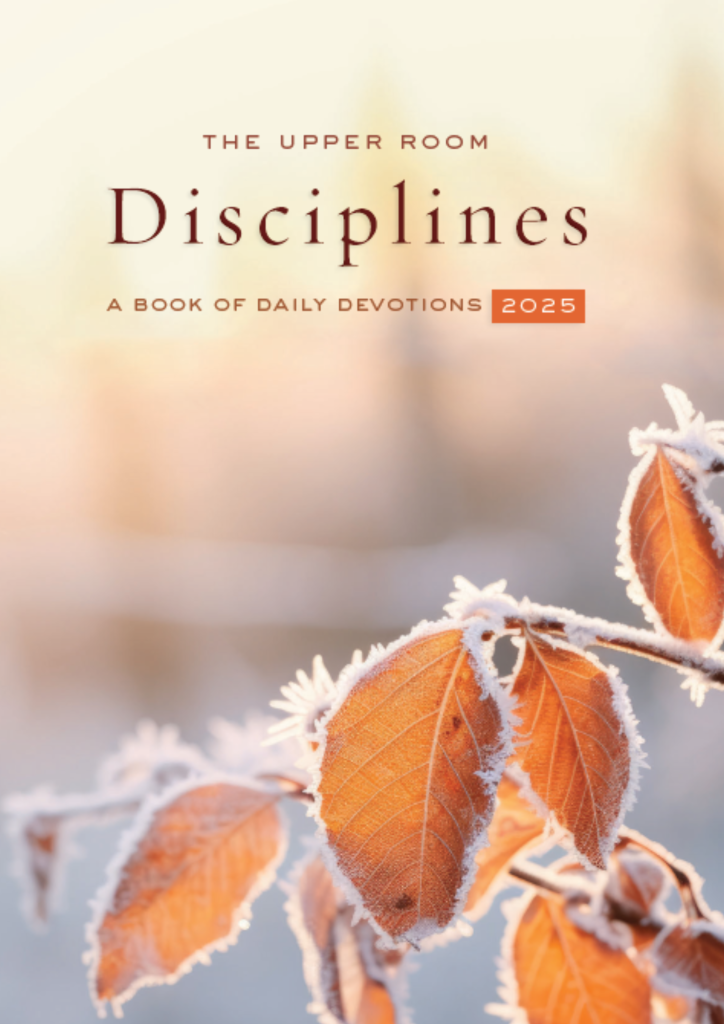 The Upper Room Disciplines a book of daily devotions 2025 cover