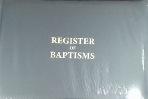 Register for Baptisms cover